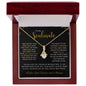 To My soulmate | I Love You, Forever & Always - Alluring Beauty necklace