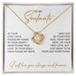 To My Soulmate | I Will Love You, Always & Forever - Love Knot Necklace