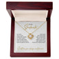 To My Soulmate | I Will Love You, Always & Forever - Love Knot Necklace