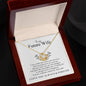To My Future Wife | I Love You, Always & Forever - Love Knot Necklace